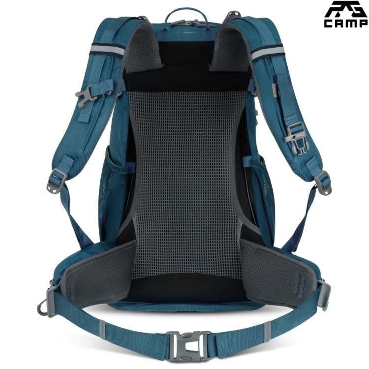 Plecak w góry 25l RG Camp Active morski – tył i system nośny