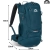 Plecak trekkingowy 25l RG Camp Active morski – wymiary plecaka 50x29x18 cm