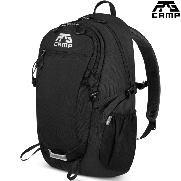 Plecak w góry 20l RG CAMP R20 czarny – widok pod kątem