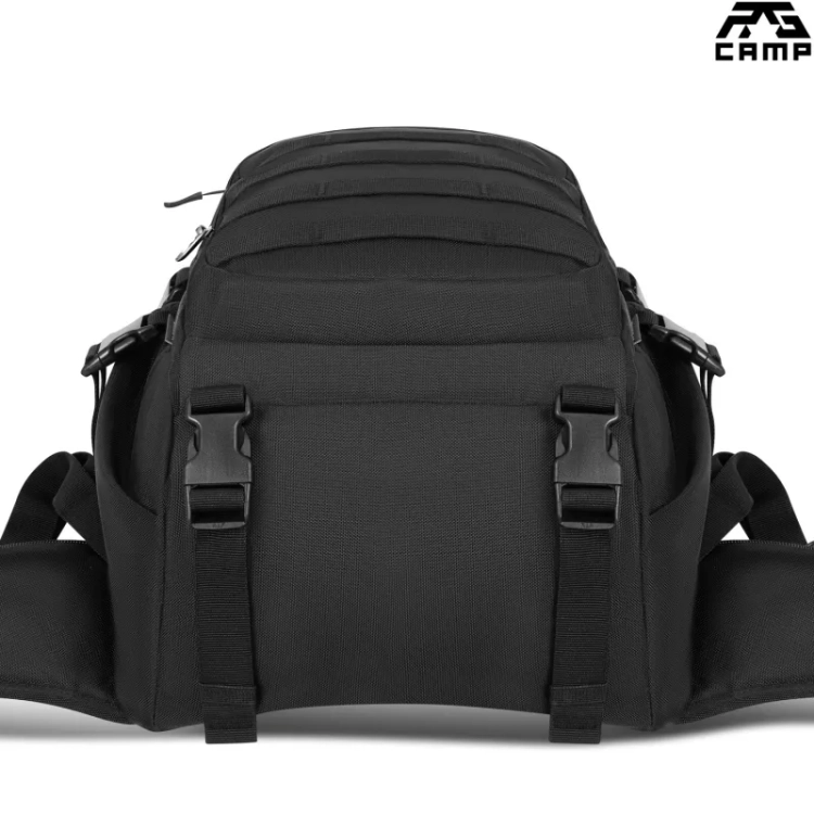 Plecak taktyczny 25l RG CAMP RG1920 czarny – widok od spodu