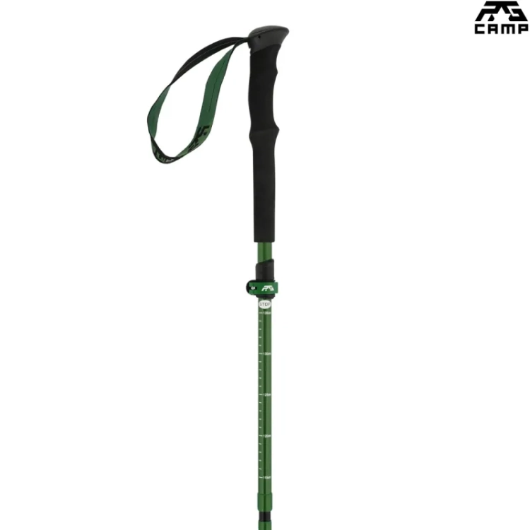 Miarka regulacji długości na kijach RG CAMP FoldPro EVA green