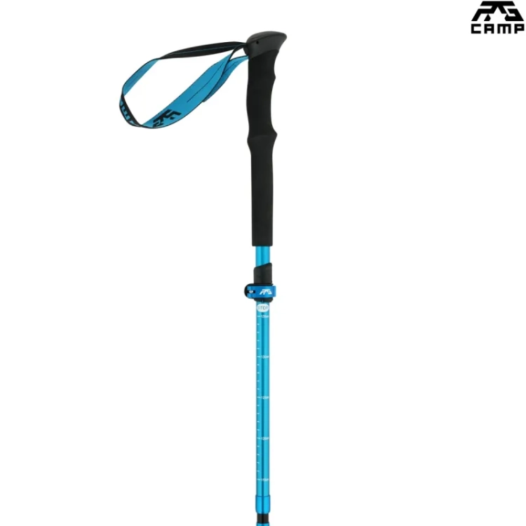 Miarka regulacji długości na kijkach RG CAMP FoldPro EVA blue