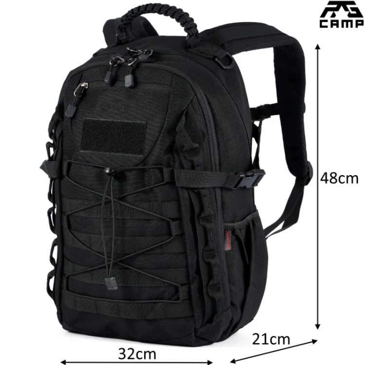 Wymiary plecaka RG CAMP Urban 30l – 48 × 32 × 21 cm