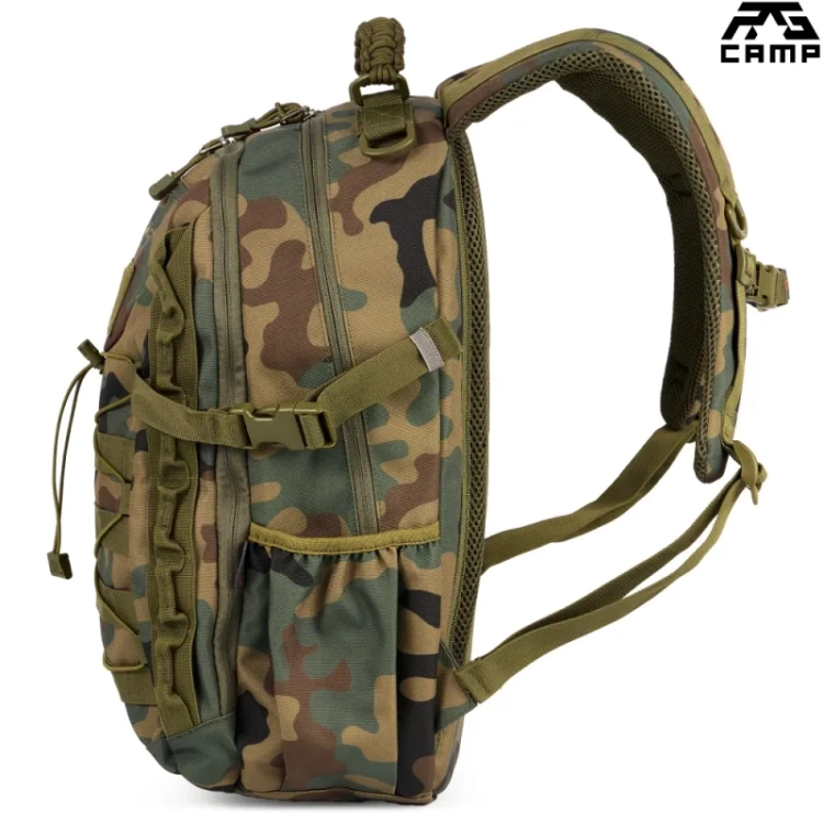 Boczny profil plecaka RG CAMP Urban 30l wz.93