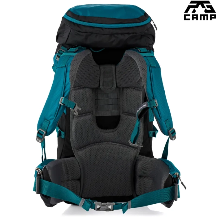 Plecak trekkingowy 60l RG CAMP morski – tył