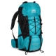 Plecak trekkingowy 50l RG CAMP turkusowy – widok z przodu