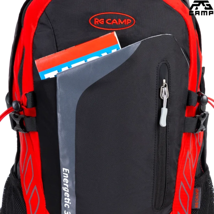Plecak trekkingowy RG CAMP Energetic 30l – przednia kieszonka