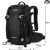 Plecak górski RG Camp Wetlina 30L czarny – wymiary 50 × 33 × 20 cm