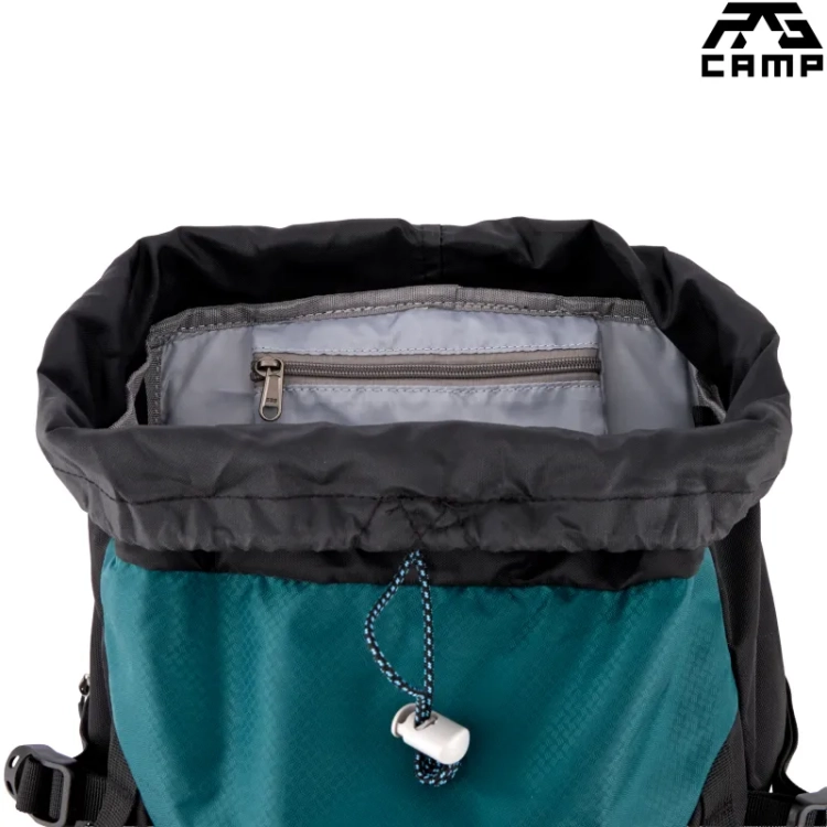 Plecak trekkingowy 40l RG CAMP Adventure morski – komora główna