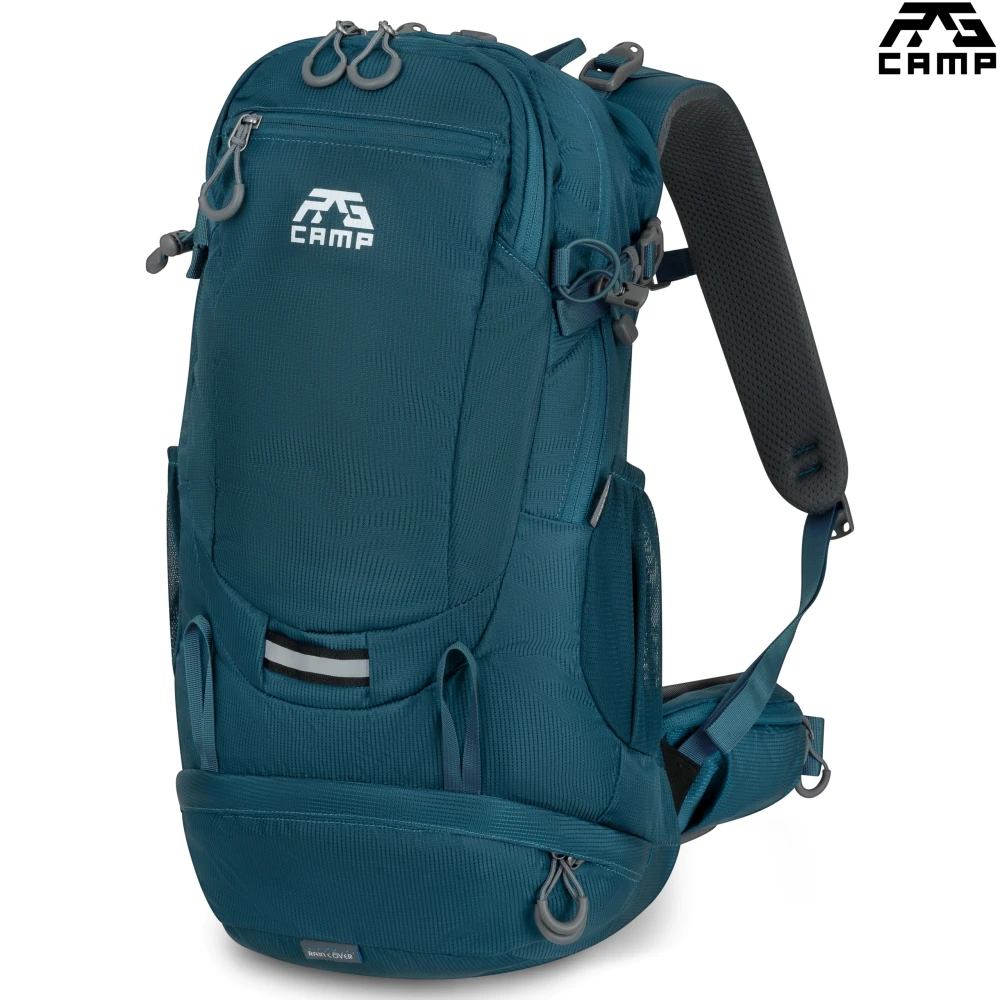 Plecak trekkingowy 25l RG Camp Active morski widok z ukosa