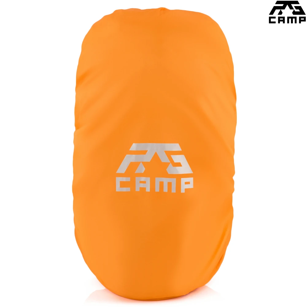 Pomarańczowy pokrowiec przeciwdeszczowy do plecaka górskiego 25l RG Camp Active
